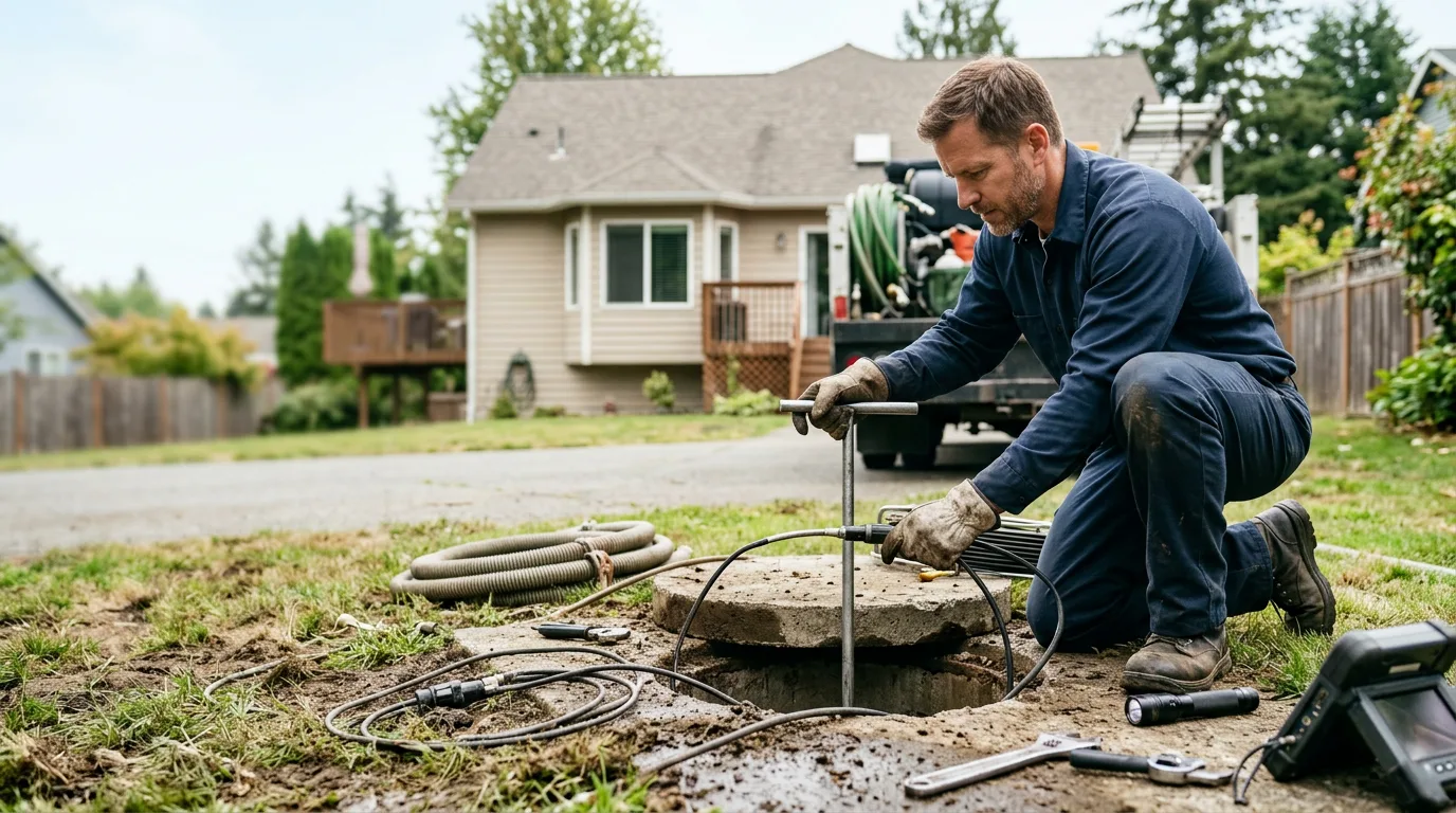 Septic Tank Pumping in Tenino, WA